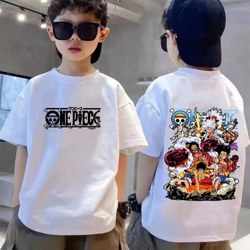 

Men s T-shirt printed fashionable oversized children s T-shirt 140