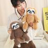 30/40cm Adorable Simulation Sloth Plush Doll Super Gentle Latest Animal Sloth Plush Doll Pillow Designed For Boys Plus Girls Xmas Present