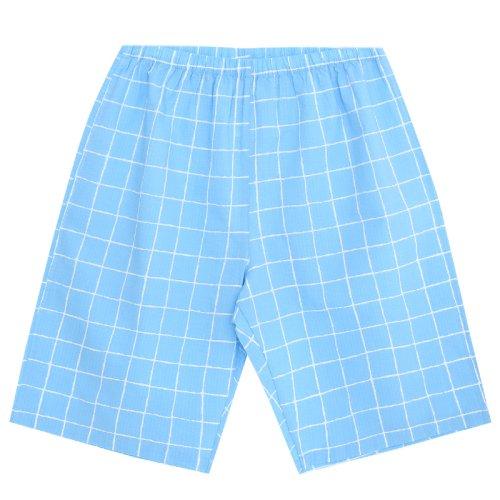 

[Renoma Нижнее белье] Мужские клетчатые рифленые 5-компонентные брюки 1 BU_ZD15H55044 [Отправка из Кореи] 100% Оригинал Blue - 95