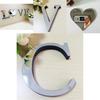 Chic 4 Letters Love Home Furniture Mirror Tiles Self-adhesive Wall Sticker Decor