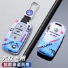 Hot Alloy Car Flip Remote Key Case Cover Protector Shell Bag For Volkswagen VW Tiguan Passat Golf7 MK7 Jetta POLO Lavida Accesso