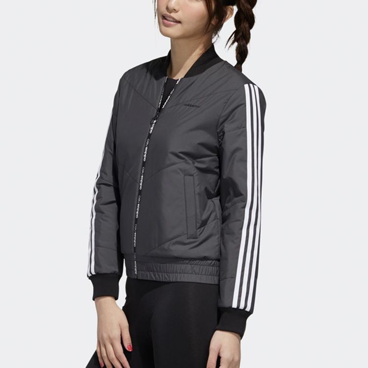 Adidas Neo Winter Cropped Jacket Women Outerwear Black GJ8855