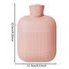 1000ml Hot Water Bottle Filling Water Hand Warmer Convenient Belly Warm Warm Bag Heating Warm Water Bag
