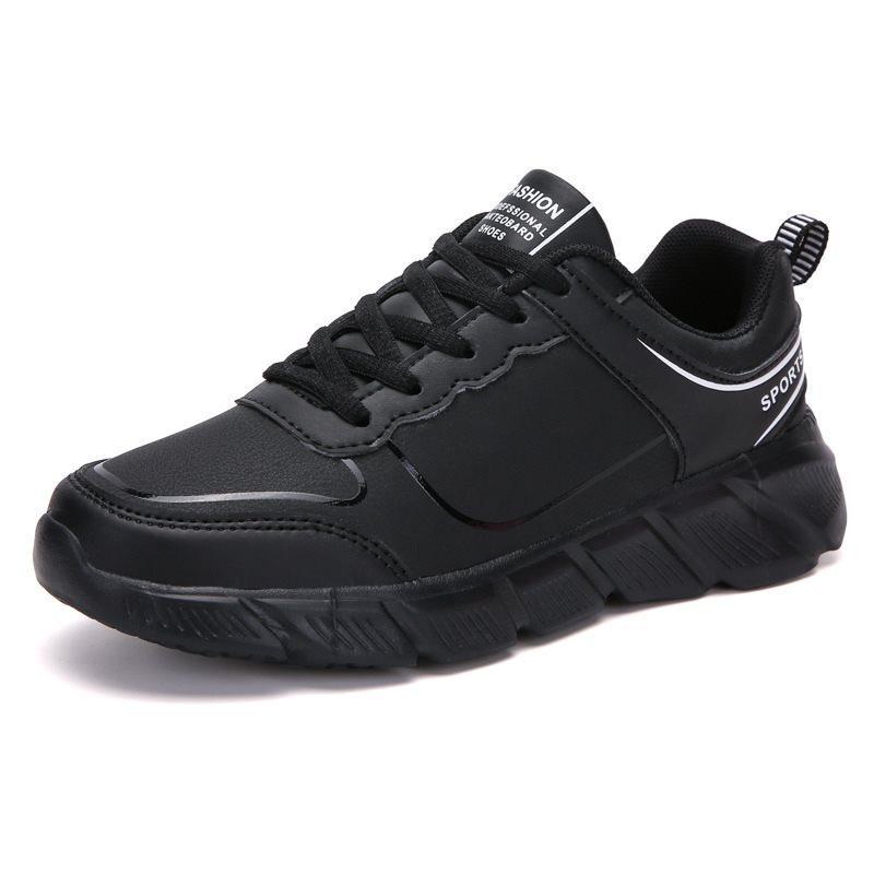 Leder-Board-Schuhe für Damen Flachsohlige Freizeit-Sportschuhe