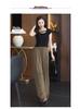 Women's Oversized Wide-Leg Drape Culottes – Spring/Summer Casual Lazy Pants
