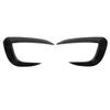 2 Pcs Front Fog Light Trim Cover Eyebrow Frame Bumper Spoiler Trim Replacement for     2020 to 2023