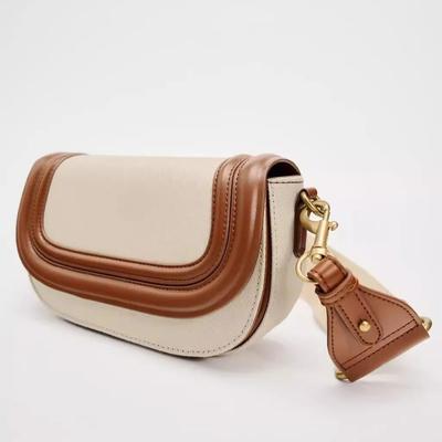 Luxury Bags For Women Toptrends Saddle Crossbody Trend Designer Underarm Shoulder Bag PU Leather Ladies Handbags And Purses