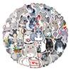 50 Totoro & Chinchilla Cartoon Stickers: Waterproof Decorative Set for Thermos, Journals, Computers & Phones