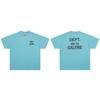 T-shirt casual a maniche corte con stampa semplice, versatile, per uomo e donna, in cotone, abbigliamento per coppie