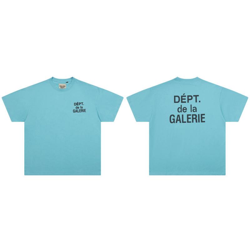 

Simple printing versatile men s and women s loose short-sleeved T-shirt cotton couple s clothing XXXL світло-синій колір