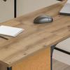 Artisan Oak Desk 141 x 141 x 75 cm Particleboard