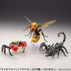 Kaiyodo Rebogio Giant Hornet, Approximately 180mm In Length, PVC & ABS, Painted, Movable Figure, Resale, RG004S