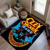 Ozzy Osbourne: Name Symbolism Personalized Text Floor Mat Suitable for Dormitory Decorate room Study room Playrooms Anti-slip Rug Anime Office Decor