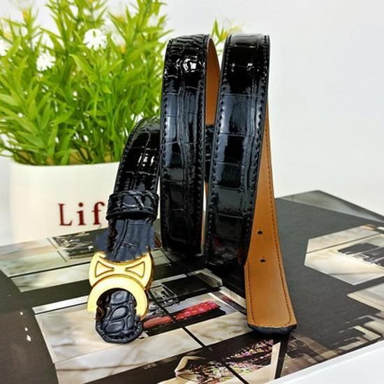 Arc De Triomphe Women's High-End Leather Belt 2.0: Versatile, Slimming, Thin Waist Belt for Dresses & Jeans