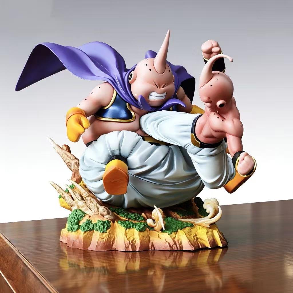 Model Anime Dragon Ball Z Majin Buu Figure Action Figures Buu Vs Fat Buu Pvc Action Figures Collection Toy Gifts Kids