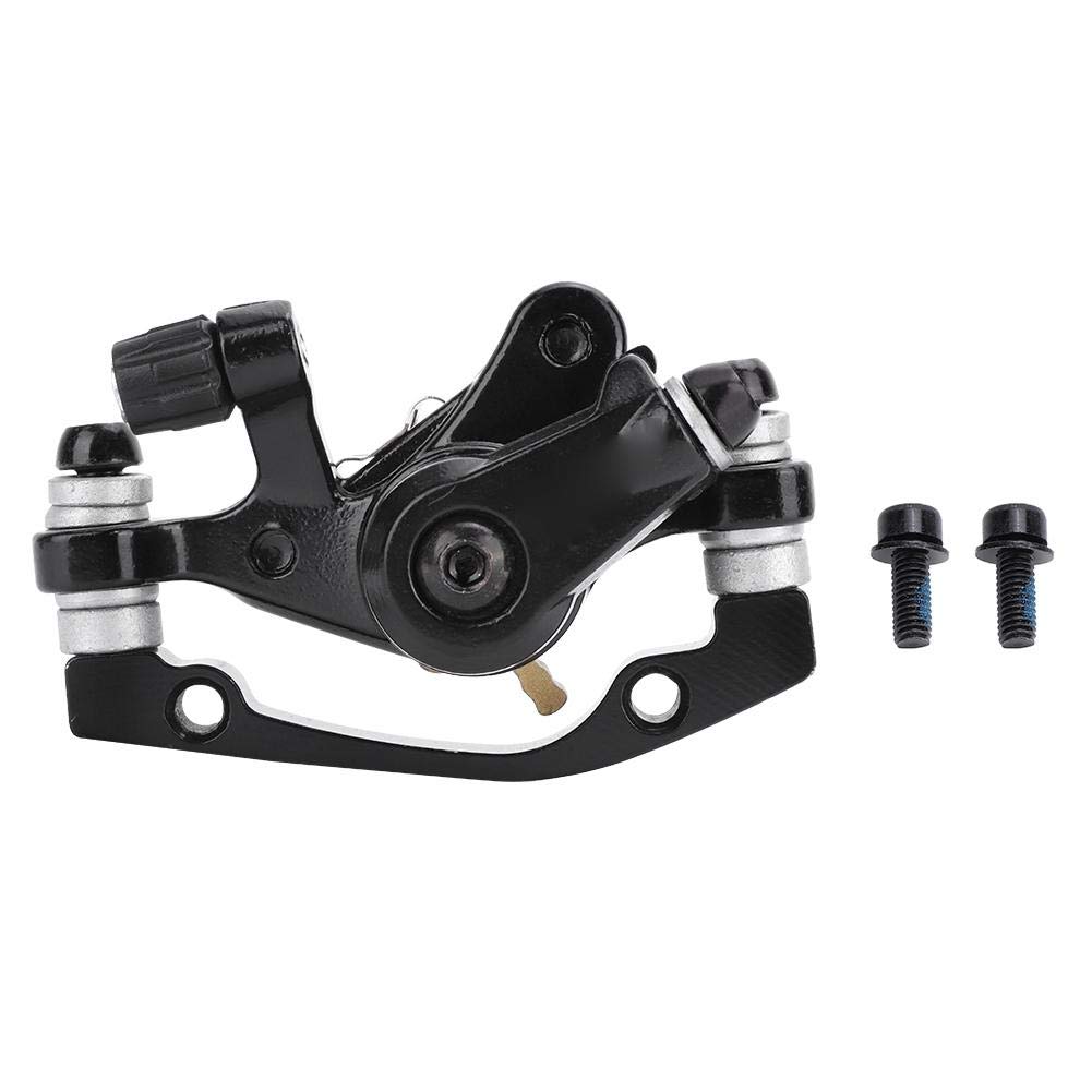 Disc brake caliper for bicycles, front and rear set, durable, Rear disc brake (F180 R160) чёрный
