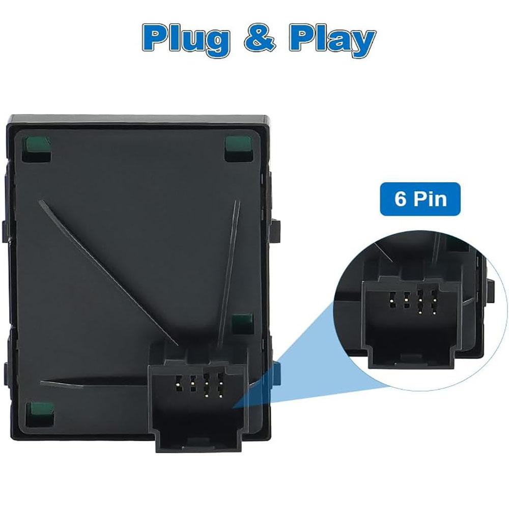 Power Window Switch Driver Side Front AR3Z14529CA For Ford Mustang 2010-2014