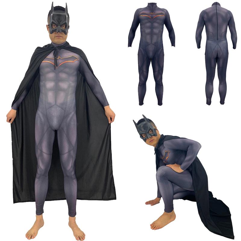 Costum Cosplay Batman Liga Justiției Adult Copil Zentai Body Echipamente Salopetă