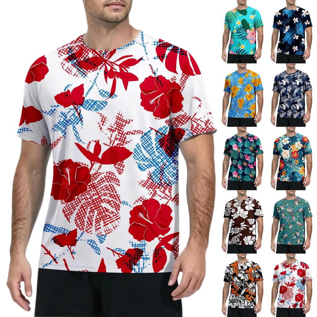 T-shirt à manches courtes à séchage rapide pour homme - Haut athlétique léger anti-UV pour la pêche en extérieur et les activités de gym