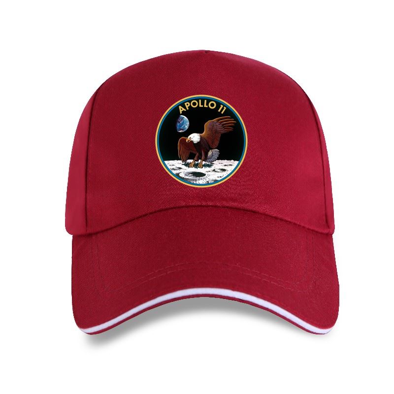 Lomoney Casual Style Baby Baseball cap Printed With Apollo 11