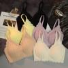 Women's Bra Cloud Bubble Underwear Small Chest Gathered No Underwire Bra Thin Style Lace Bra