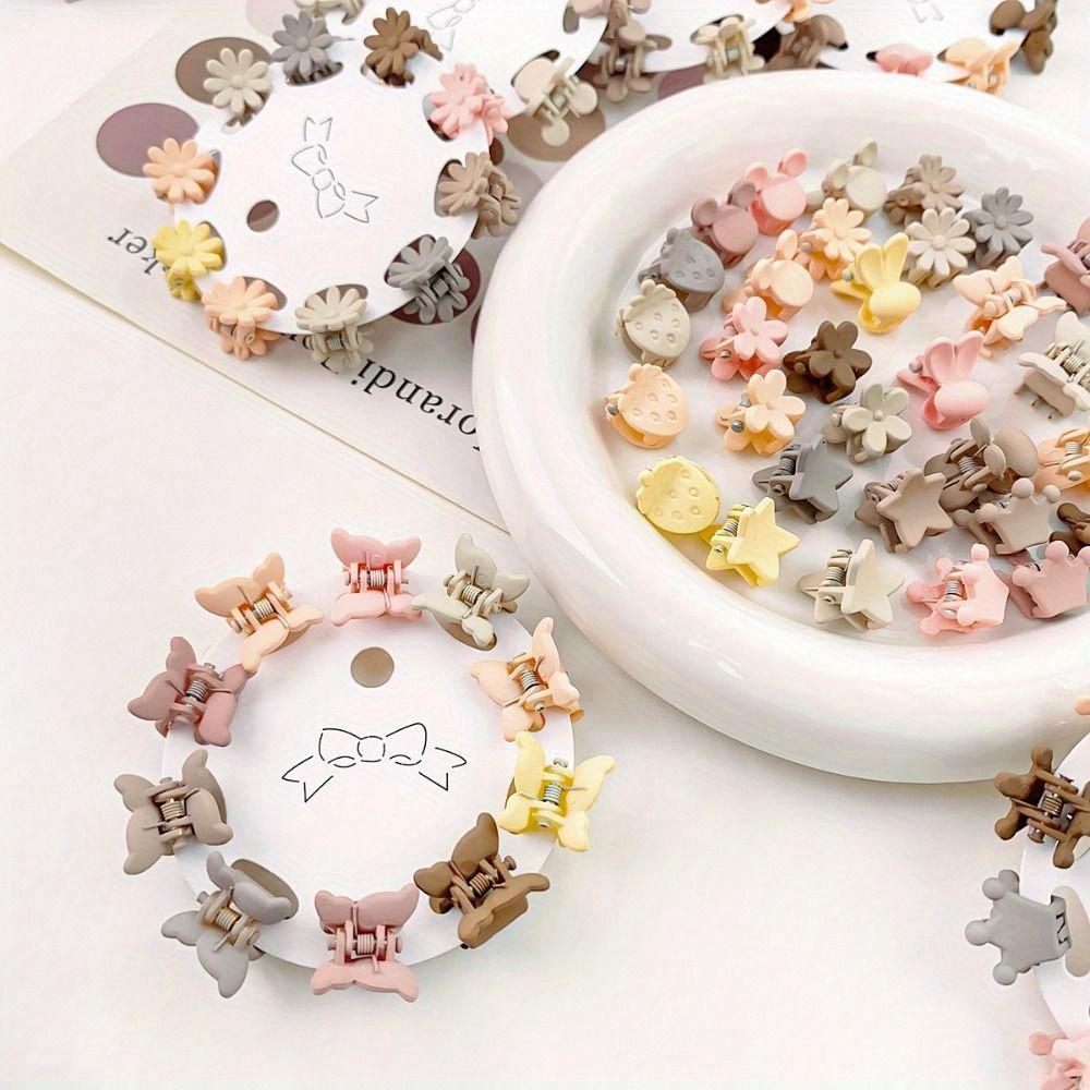 Accessori per Capelli Mini Pinza per Capelli Fermagli Glassa Mini Pinza per Capelli Ornamenti per Capelli Fermaglio per Capelli Stella Pinza a Granchio per Capelli