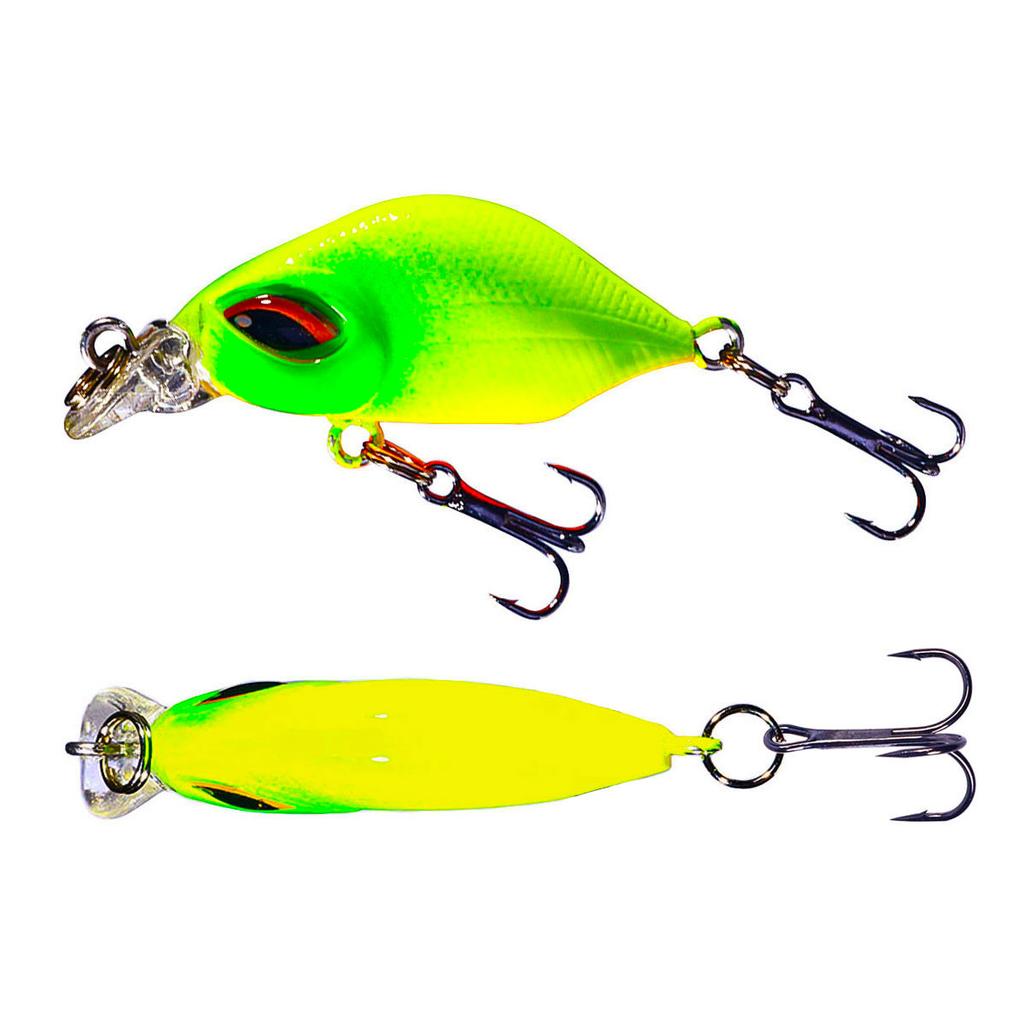 40mm 3.3g Mini Floating Crankbaits Fishing Lure Wobbler Pesca Artificial Hard Bait for Pike Trolling Rattling Swimbait Equipment