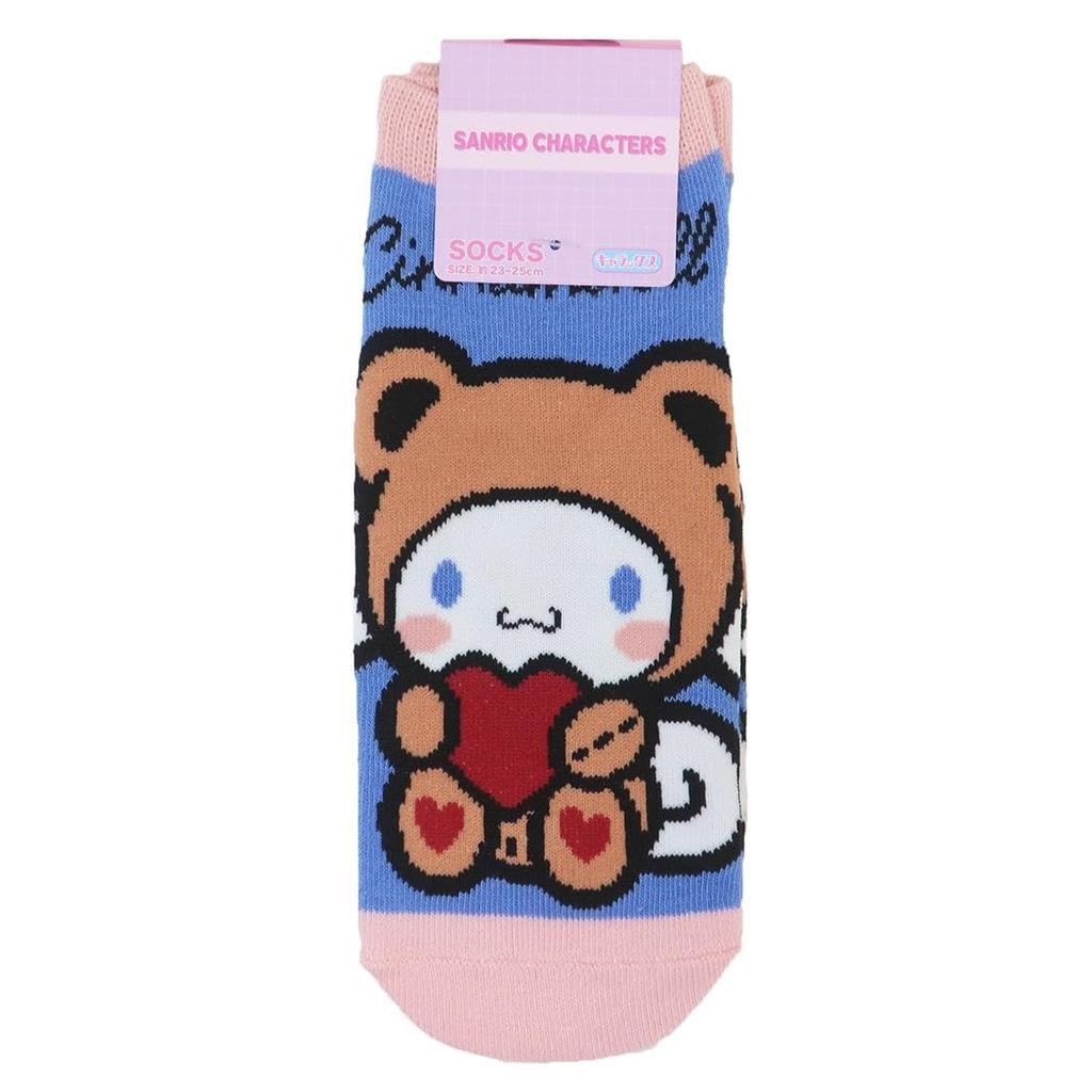 Cinnamoroll Charax Bear Sanrio [Small Planet] [Women's Socks] Women's Socks/Teddy