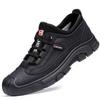 Neue Herrenschuhe für den Frühling Leder vielseitig rutschfest Outdoor-Sport Freizeitlederschuhe Herren Bergsteigerschuhe bequem