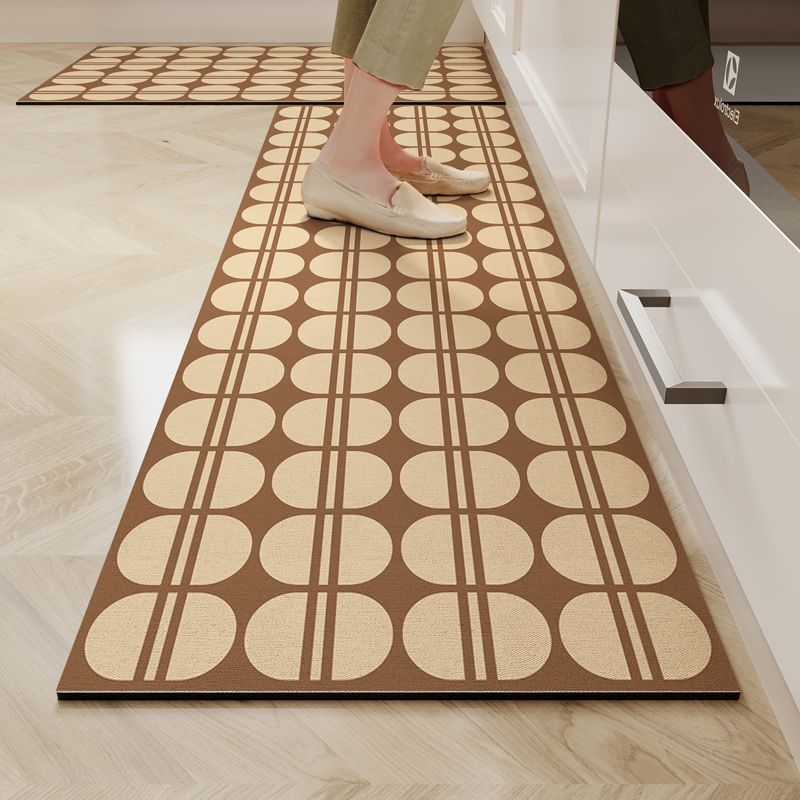 Modern Simple Kitchen Floor Mat, Water-Absorbing, Dirt-Resistant And Wear-Resistant Diatom Mud Floor Mat, Household Non-Slip Strip Set, Foot Mat