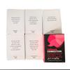 English Version Comeciton Deck Couple Game Cards, Affectionate Conversation Card Board Game