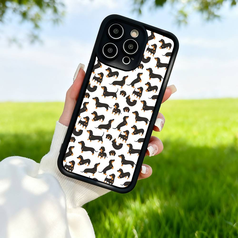 

Чехол из ТПУ для телефона с изображением таксы Для IPhone 17 16 15 14 13 12 11 Pro Plus Max Защитный чехол iPhone 11pro max