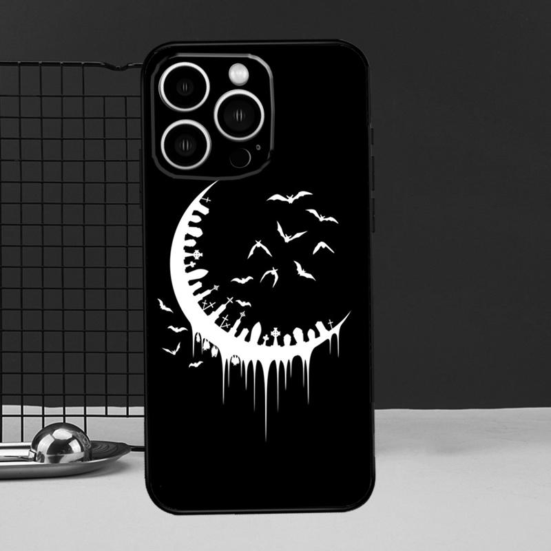 Goth Vampire Bat Gothic Phone Case For iPhone 12 11 14 Pro MAX XR X XS Max Case For iPhone 13 Pro Max 7 8 Plus SE2