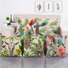 Plant Patterns and Animal Designs Digital Printing Short Plush Pillow Covers for Car Sofa Office Cushion Cover Home Goods