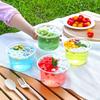 Meiliya Disposable Round Microwavable Food Containers with Lids