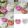Silicone Molds Candle Making Moulds Handmade Candle Supplies Flower Shape Resin Crafting Molds Jewelry Making Accessory