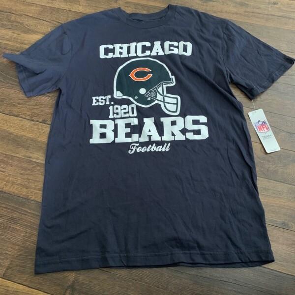 CHICAGO BEARS, Youth t-shirt, navy, XL (18/20), New w/tags