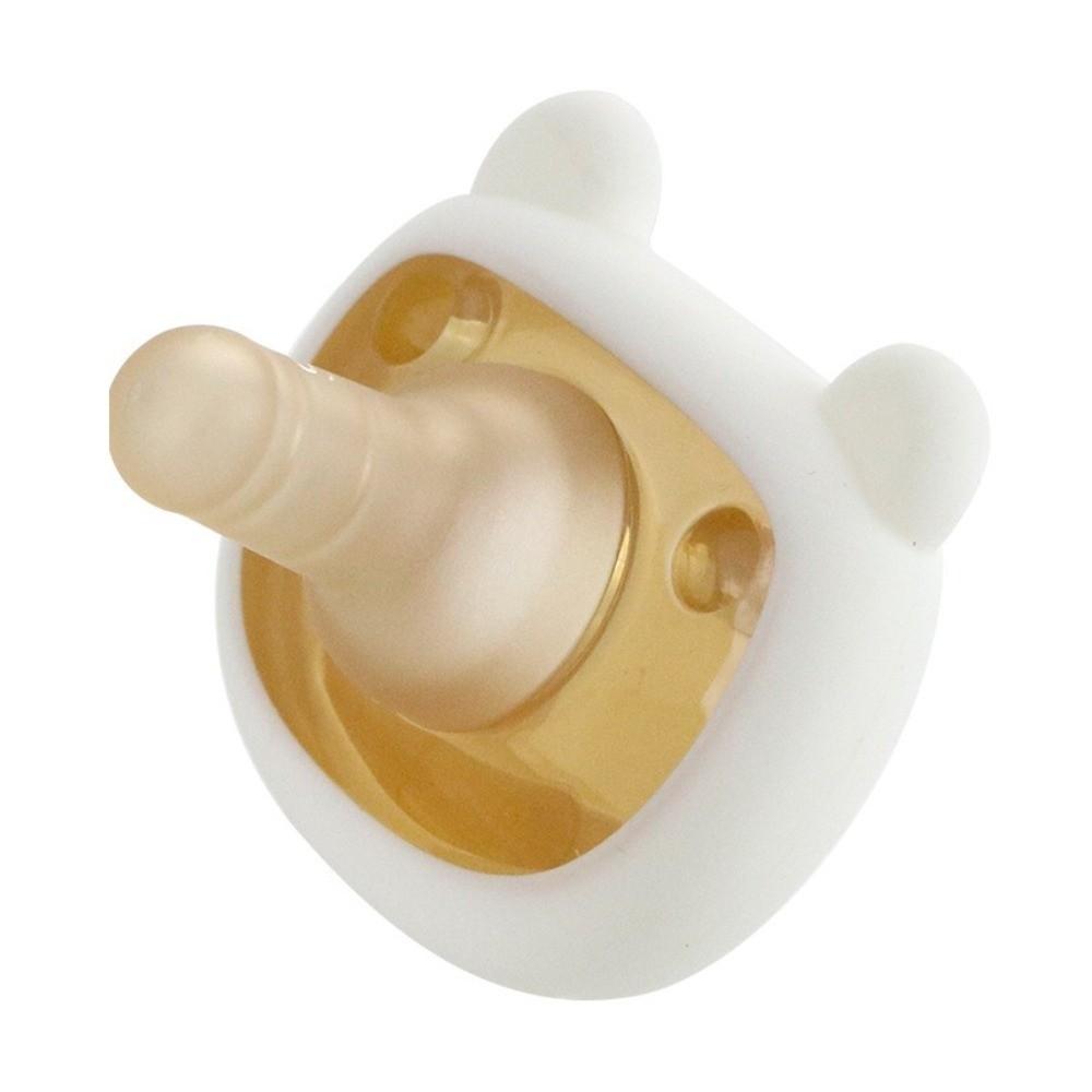 2pcs Cute Little Bear Newborn Silicone Pacifier Soft Touch Baby Nipple  Baby Shower Gift
