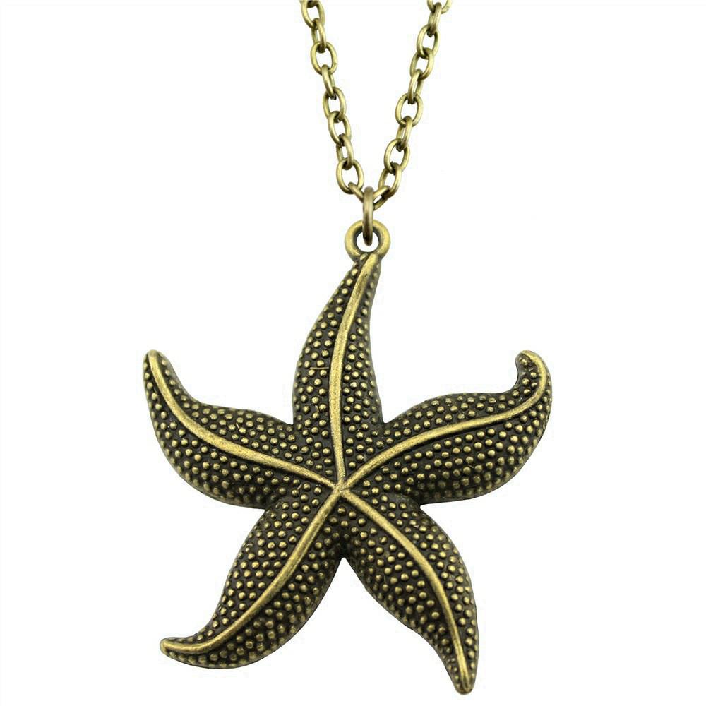 Sea Turtle Pendant Necklace Ocean Beach Nautical Theme Jewelry 45cm or 70cm long chain