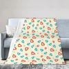 Togepi Pattern Blanket Soft Warm Flannel Throw Blanket Cover for Bed Living room Picnic Travel Home Sofa