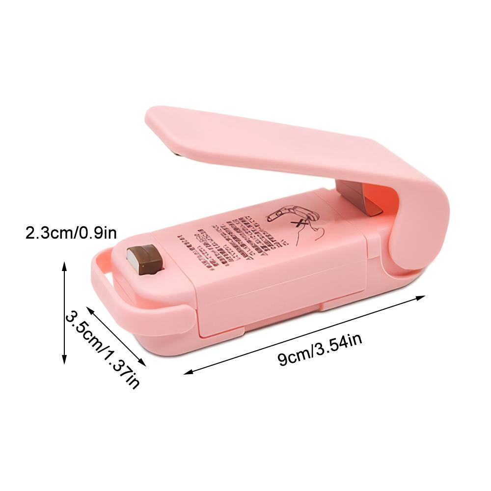 Mini Heat Sealer Household Accessories Plastic Bag Sealer For Storage In The Kitchen Food Snacks Fruits And Vegetables Sealer