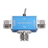 2 Way Antennae Coaxial Switch 100W 0 30MHz Aluminum Alloy CB HAM Coaxial Antennae Switch for Portable Handheld Radio
