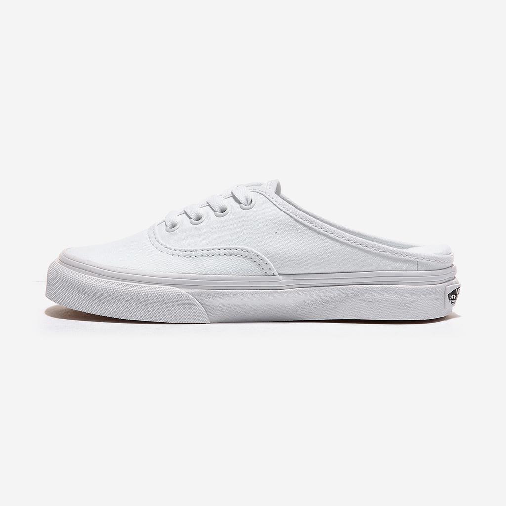 [Vans] Authentic Mule - True White/True White [VN0A54F7QLZ] [Shipped from Korea] 100% Authentic