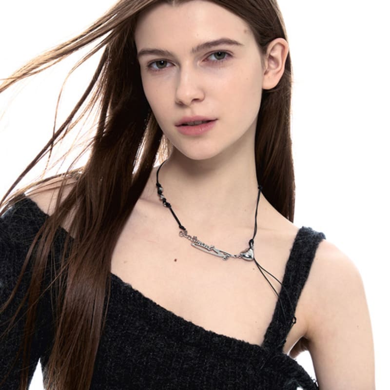 SENTIMENTS NO.450 [SILVER] NECKLACE