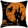 Halloween Pillow Cover Castle Pillow Cover Holiday Bedroom Living Room Decoration Cushion Cover
