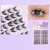 Eyelashes Extension Manga Lashes Glue Free Segmented False Eyelashes Cat Elf Eyelashes  Men