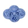 Silicone Halloween Baking Mold Set for Pudding Jelly Chocolate Cookie Candy Making with Five Themed Cavities for Kitchen Use