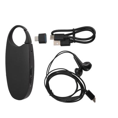 Recorder AI Noise Cancelling Voice Activated Magnetic Voice Recorder MP3 Player 70H Working 400mAh