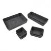 Chic Storage Solution Cosmetics Organizer Felt Storage Box Integrated Design