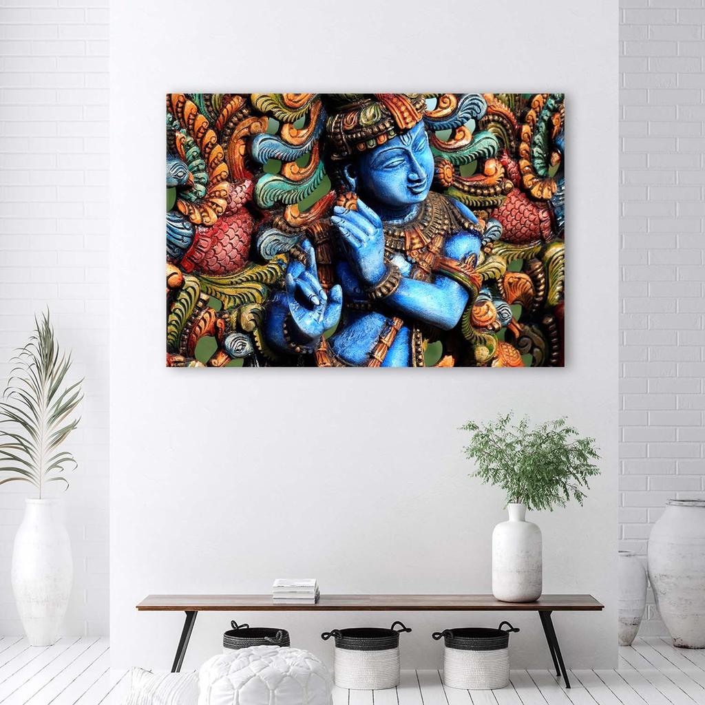 Canvas Print, Buddha Statue